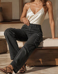Luisa | Dames Vintage Wijde Cargobroek