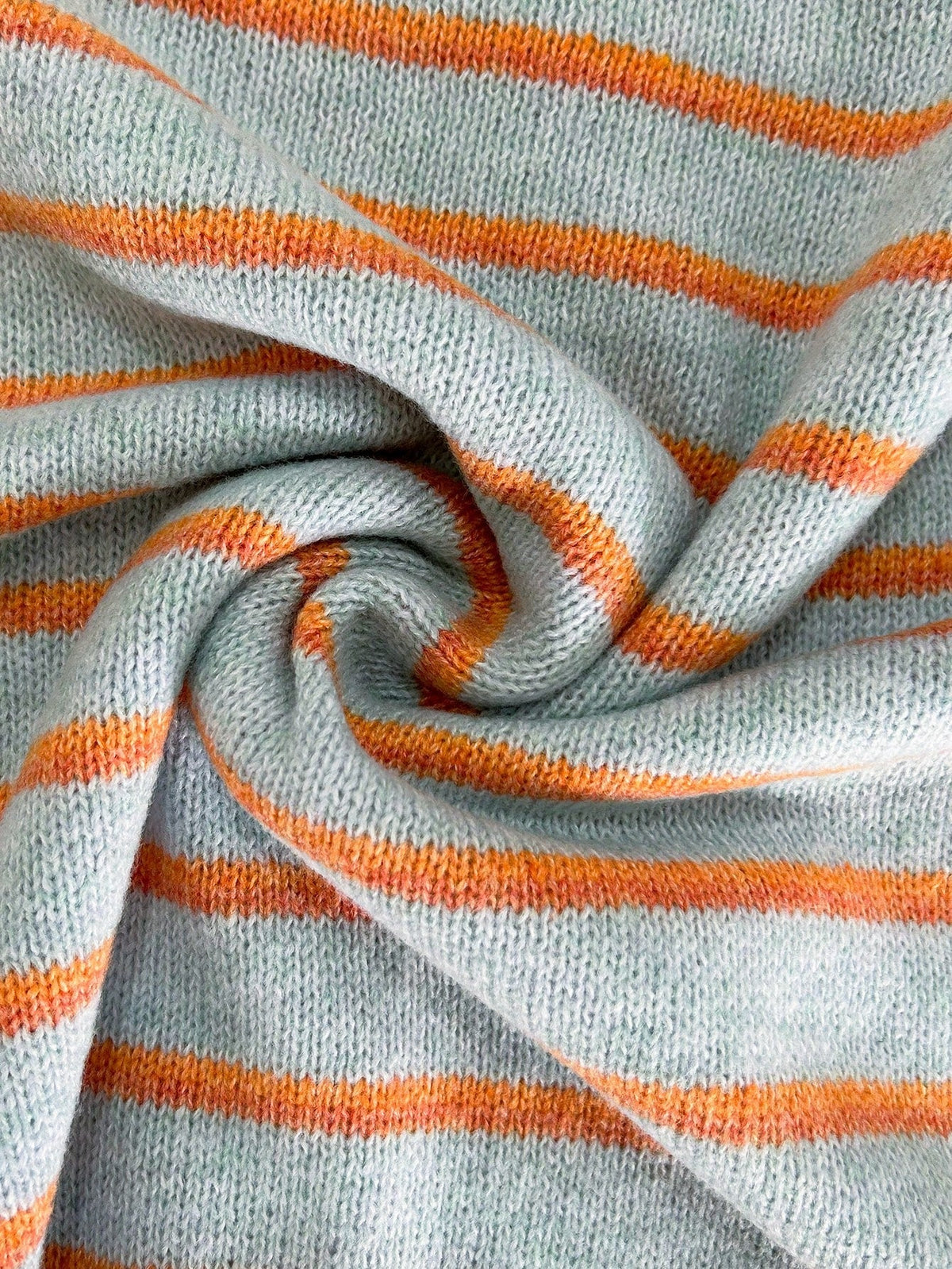 Céliane | Chique gestreepte brei cardigan