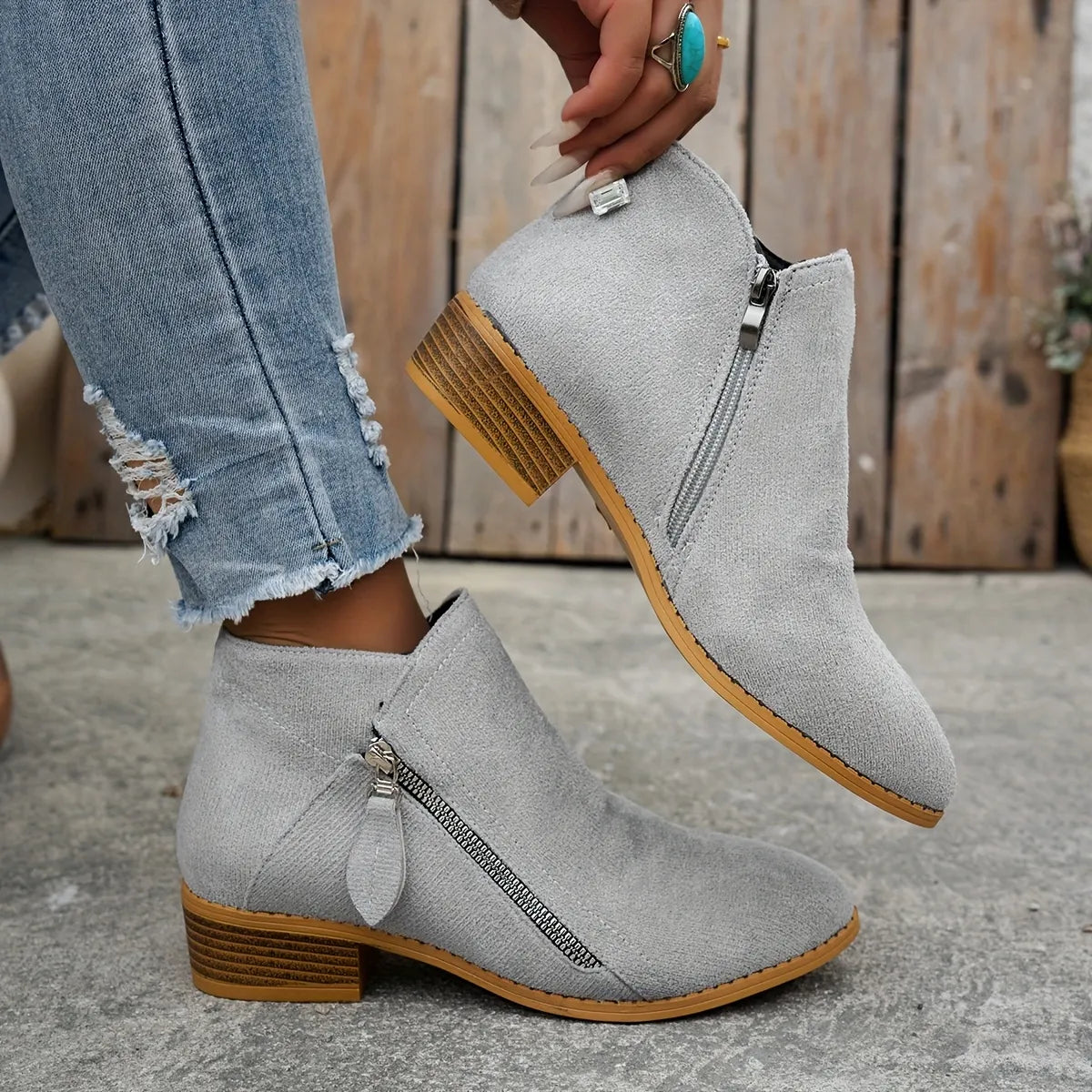 Jana | Modieuze orthopedische enkelschoenen