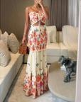 Rosalinde | Tweedelige Set met Bloemenprint
