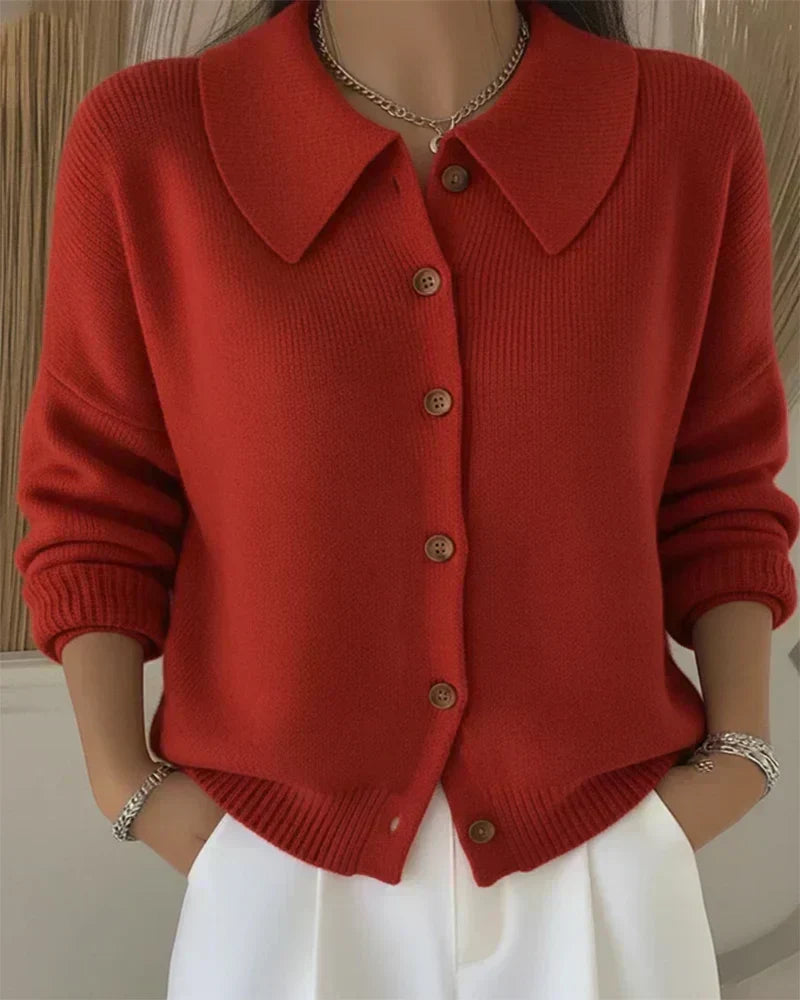 Vega | Trui Jacket met Kraag