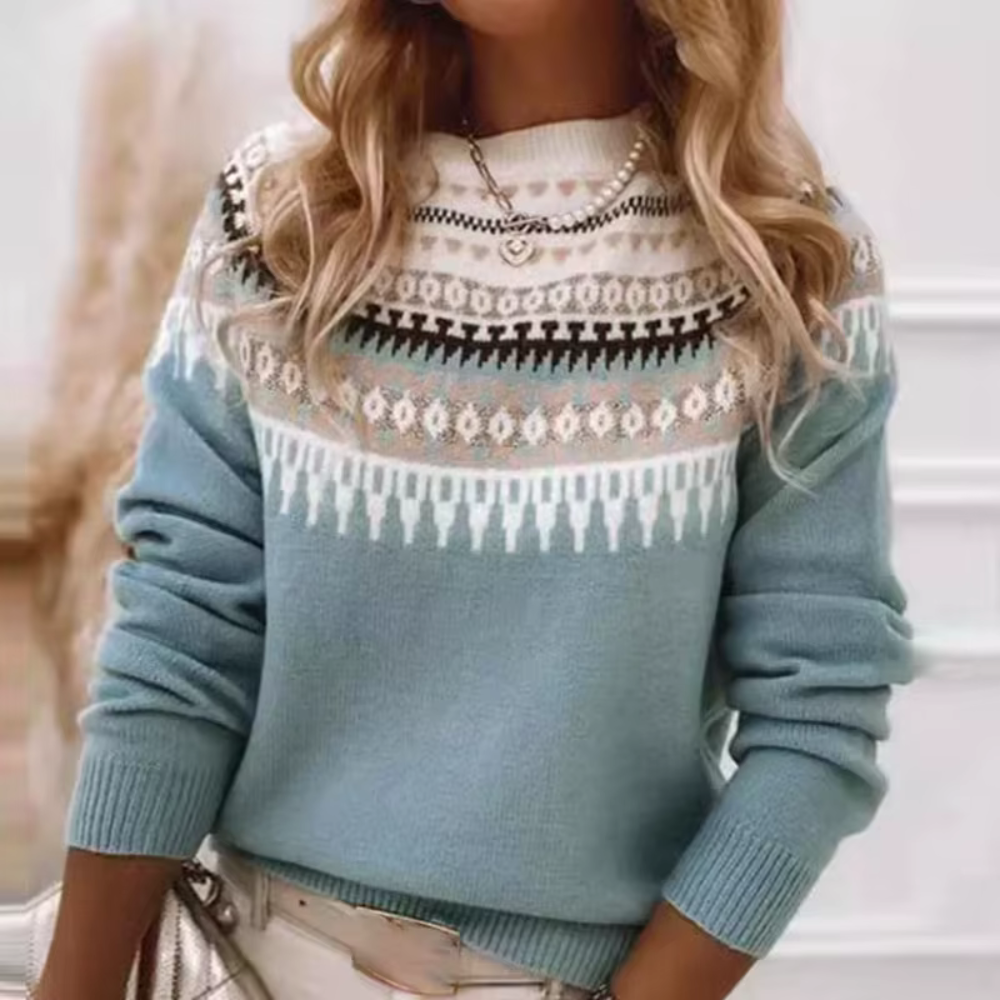 Lia | Gebreide Warme Pullover