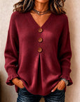 Elske | Pullover Trui met V-hals