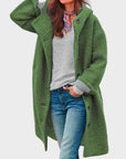 Alena™ ｜Jas met knopen en capuchon