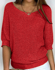Gabrielle | Chic gedraaide brei trui