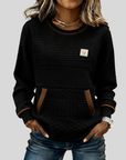 Noelle™ | Crew Neck Kleurblok Sweatshirt