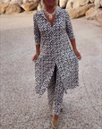 Sandra | Set met Knoopsluiting