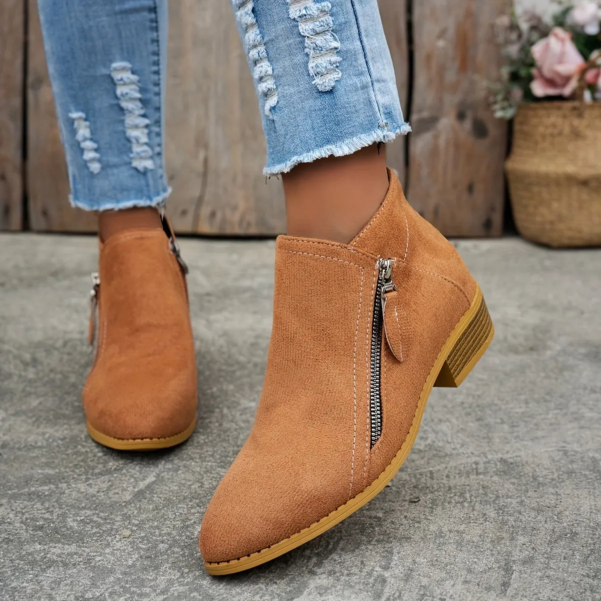 Jana | Modieuze orthopedische enkelschoenen