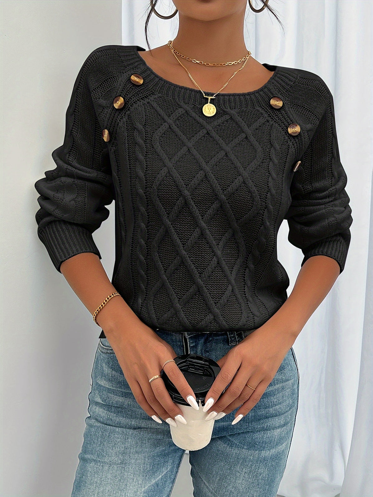 Jarla | Casual Gebreide Trui