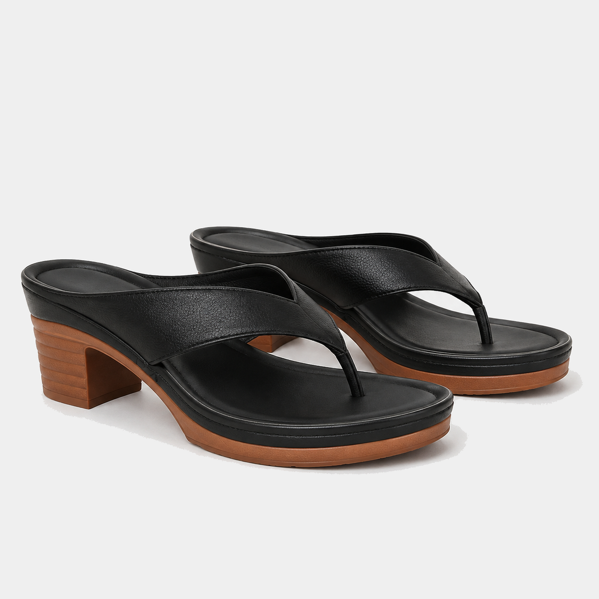 Zsófia – elegante relaxte sandaal met een lichte hak