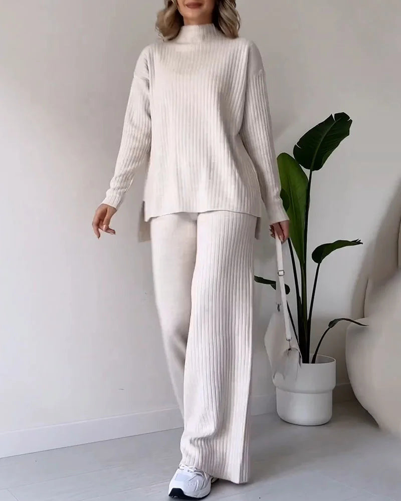 Fayla Softwear | Winter Casual Tweedelige Set Voor Dames