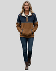Alvette™ | Sherpa Kraag Half-Zip Pullover