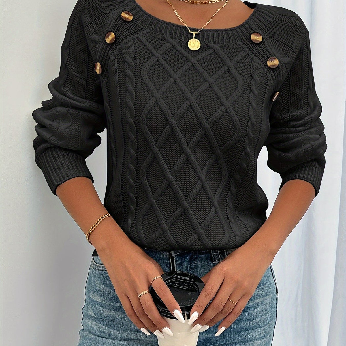 Jarla | Casual Gebreide Trui