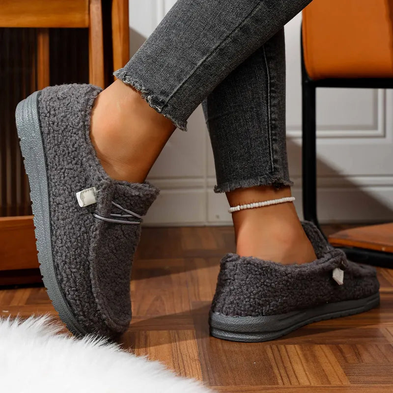 Luna | Warme Teddy Slippers