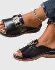 Katalin – comfortabele gespsandalen met een klassieke uitstraling