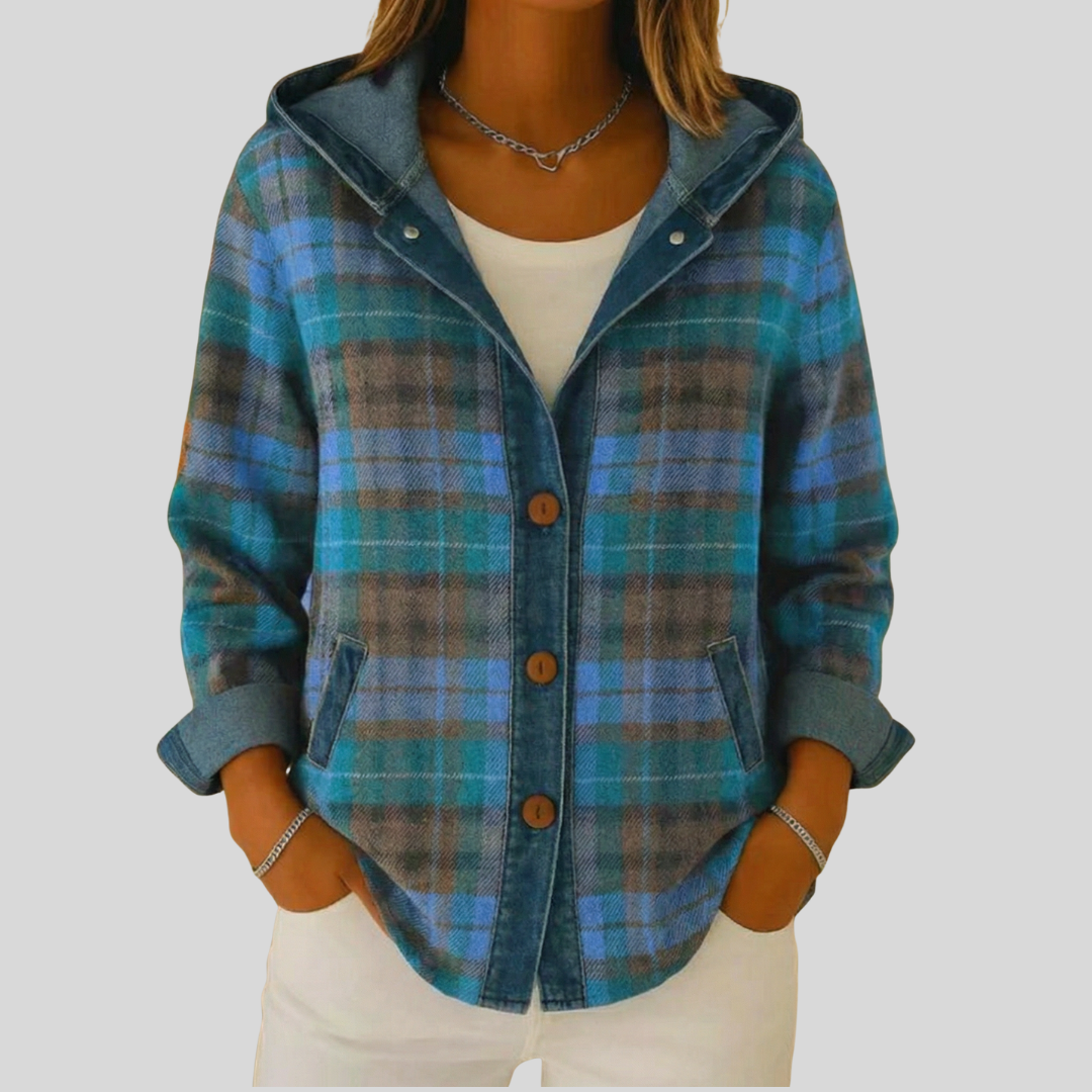 Bevlyn™ | Gevoerde Geruite Shacket