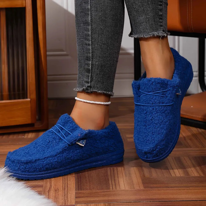 Luna | Warme Teddy Slippers