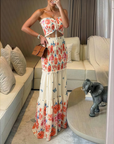 Rosalinde | Tweedelige Set met Bloemenprint