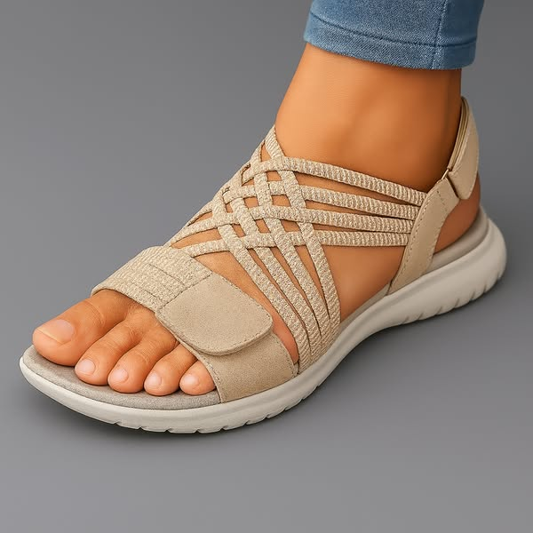 Linda – orthopedische sandaal met houdingsverbeterende inlegzool