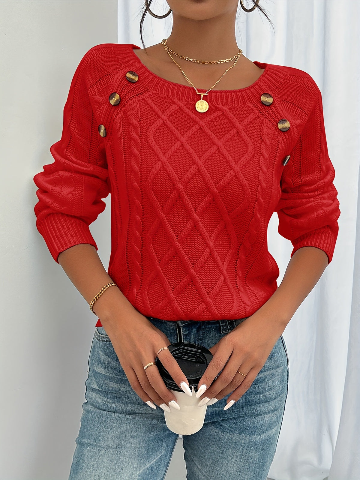 Jarla | Casual Gebreide Trui