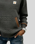 Noelle™ | Crew Neck Kleurblok Sweatshirt