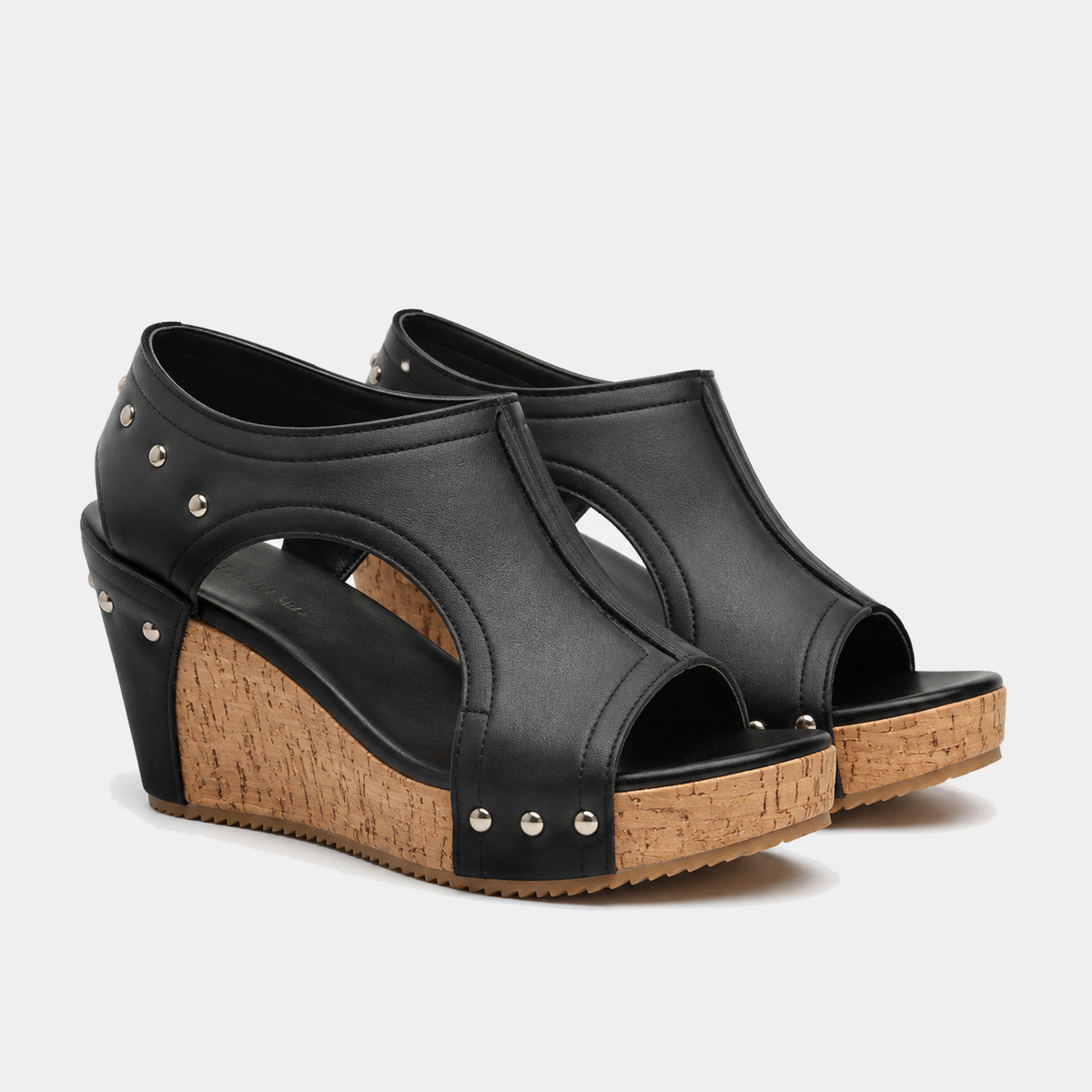 Szilvia – studsandalen met hak