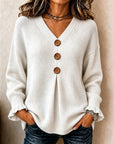 Elske | Pullover Trui met V-hals