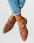 Hanna – zachte velours orthopedische pantoffels
