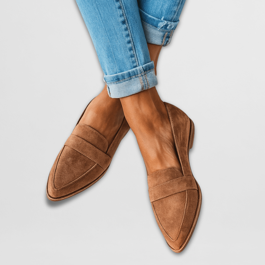 Hanna – zachte velours orthopedische pantoffels