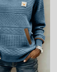 Noelle™ | Crew Neck Kleurblok Sweatshirt