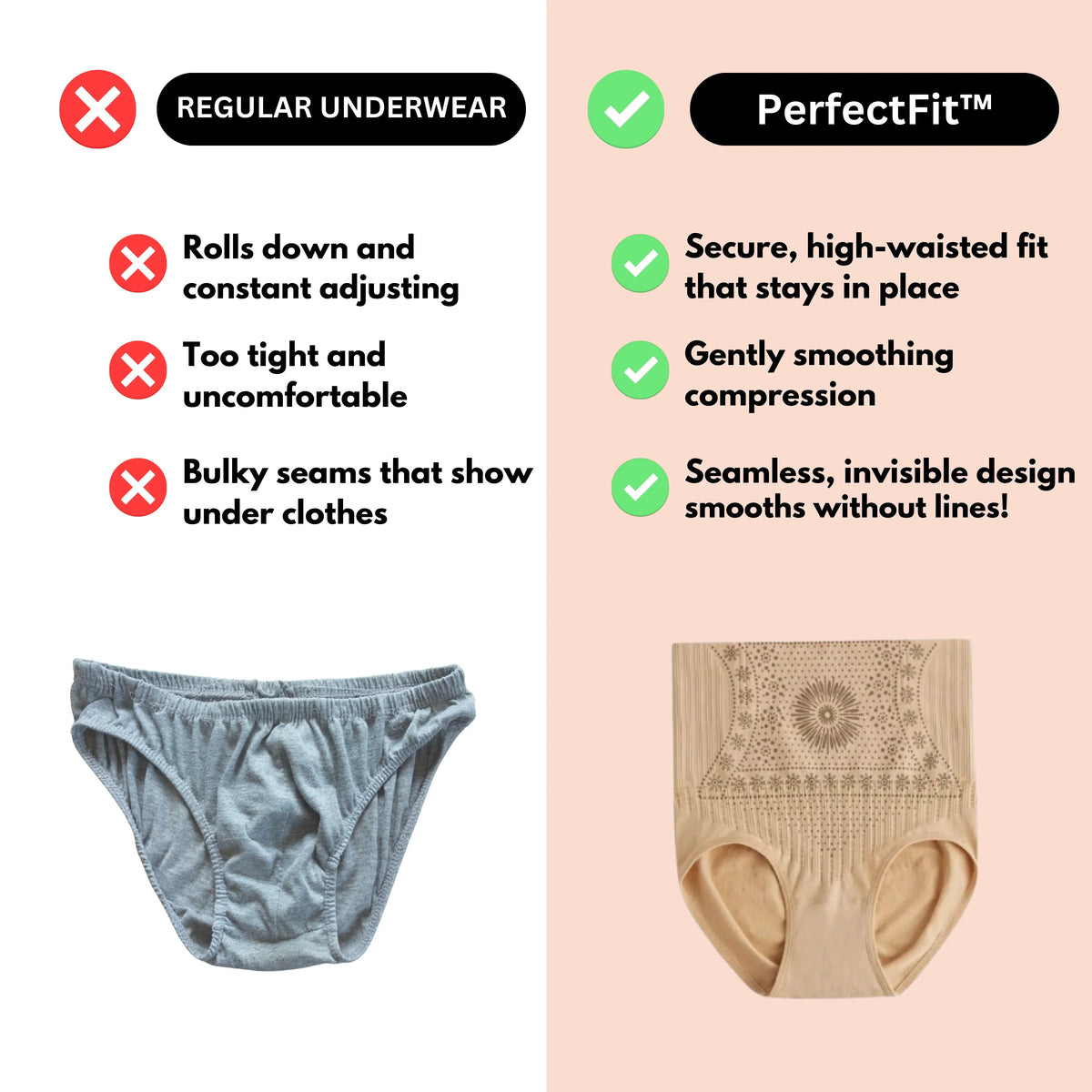 Janine | Corrigerende High-Waist Slip met Buikondersteuning