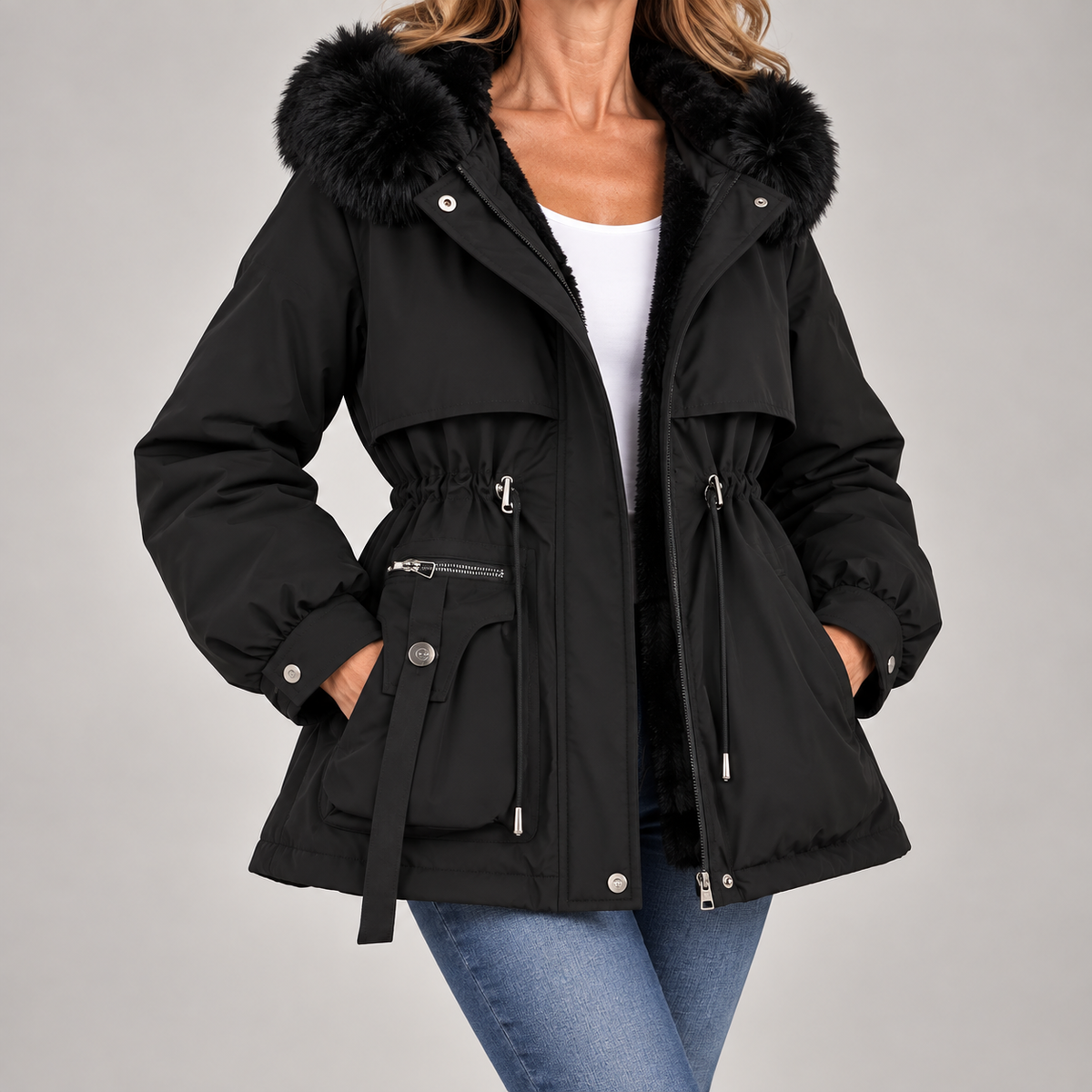 Mina | Elegante Winter Donsjas