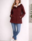 Ilona | Waterdichte Getailleerde Winterjas Met Capuchon