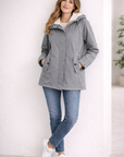 Ilona | Waterdichte Getailleerde Winterjas Met Capuchon