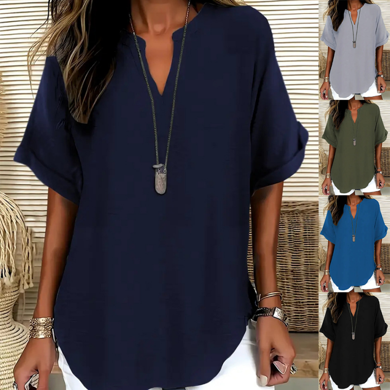 Danielle | Flatterende V-hals top