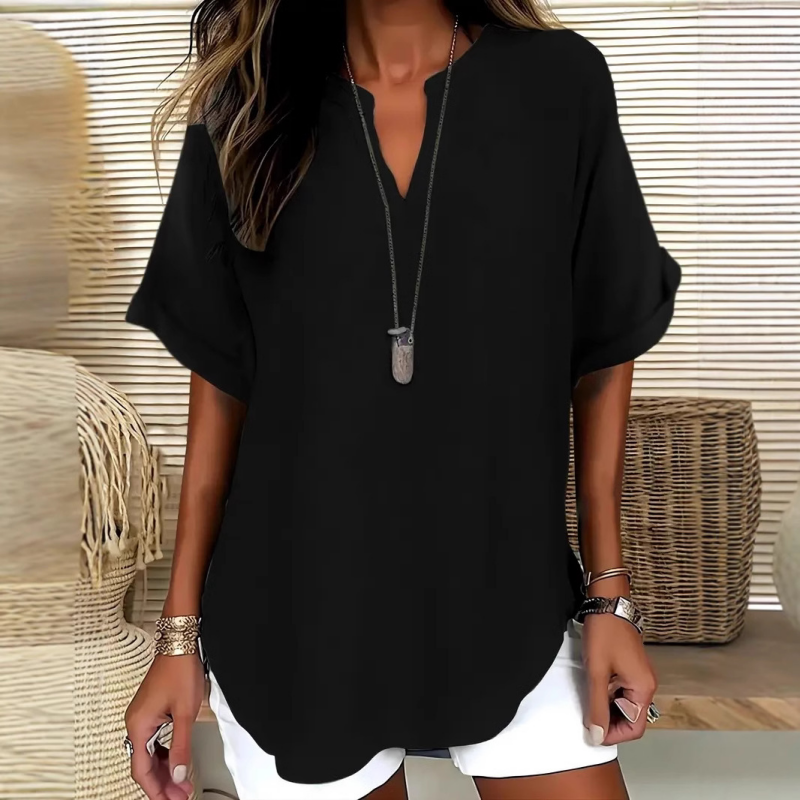 Danielle | Flatterende V-hals top