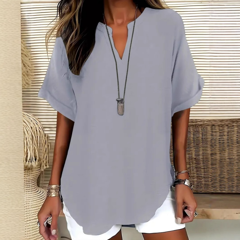 Danielle | Flatterende V-hals top