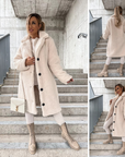 Elora™ | Lange Teddycoat voor Dames
