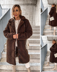 Elora™ | Lange Teddycoat voor Dames