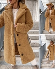 Elora™ | Lange Teddycoat voor Dames