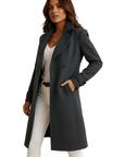 Gigi™ – Lange Warme Jas Voor Dames