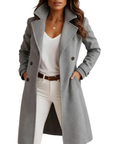 Gigi™ – Lange Warme Jas Voor Dames