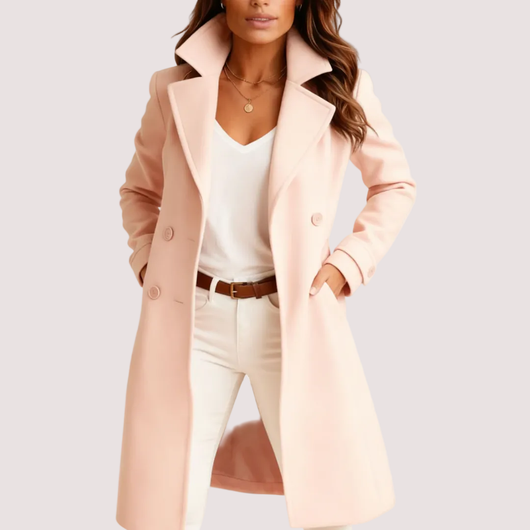 Gigi™ – Lange Warme Jas Voor Dames