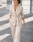 Ilse | Elegante Set met Jasje en Wijde Broek