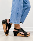 Boglárka – glanzende haksandalen