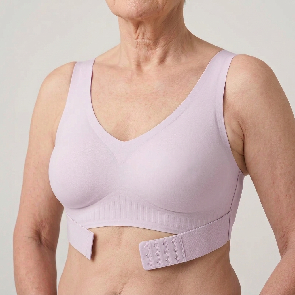 Adelheid | Comfort BH met Voorsluiting zonder Beugel - 1+1 Gratis!