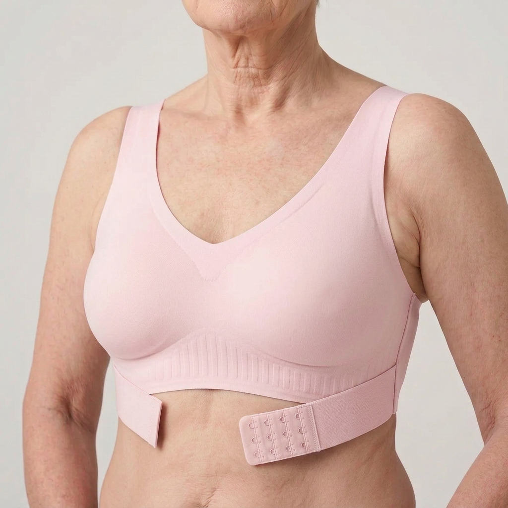 Adelheid | Comfort BH met Voorsluiting zonder Beugel - 1+1 Gratis!