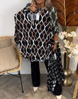 Nora | Flatterende damesblouse met elegant patroon