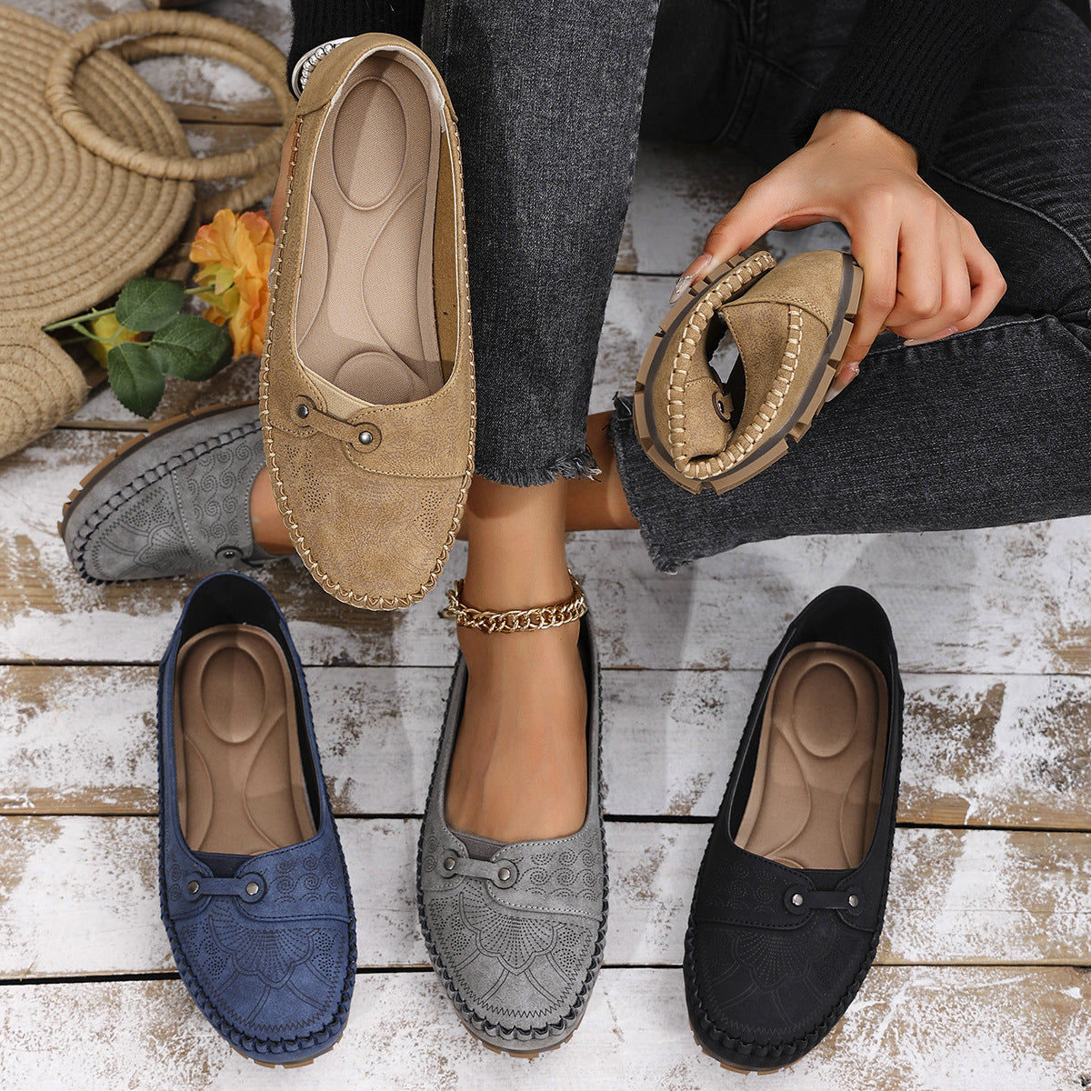 Lana | Zachte Leren Schoen