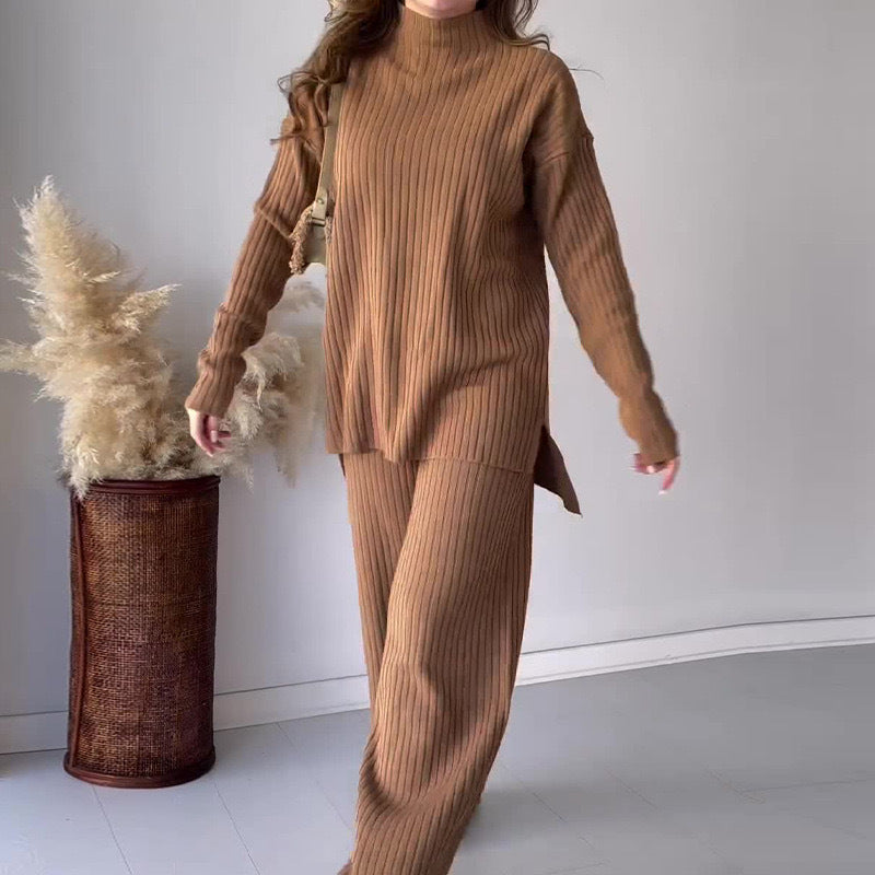 Fayla Softwear | Winter Casual Tweedelige Set Voor Dames